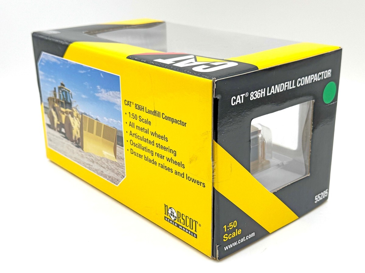 1/50 CAT 836H Landfill Compactor | eBay