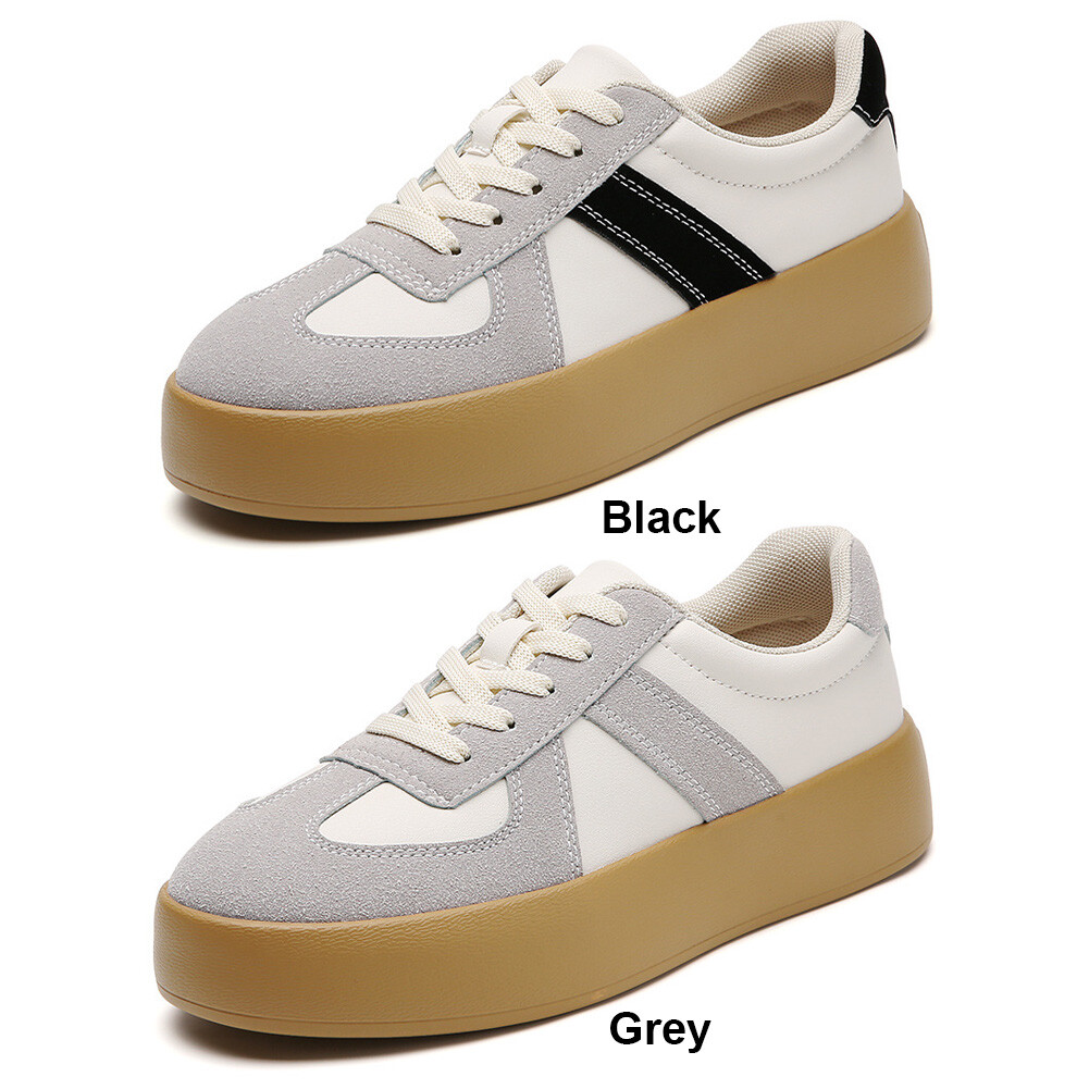 SAOLA Scarpe da passeggio donna stringate scarpe da passeggio antiscivolo scarpe da skate scarpe outdoor