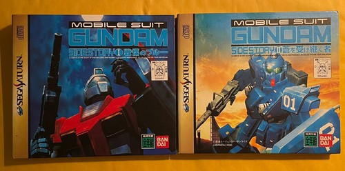 Jeu Mobile Suit Gundam Side Story II Pour Sega Saturn - Version NTSC-J Japon Avec Notice