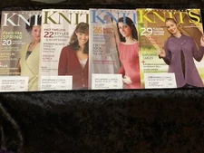 Interweave Knits Magazines 2007 4 issues Sp Su Fa Wtr Knitting Entrelac Desiger