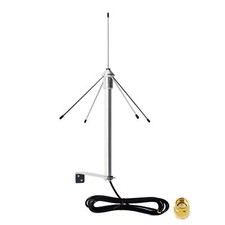 433mhz 3dbi Omni Antenna 50 Ohm Gsm Aerial W/3m9.8ft Rg58 Coaxial Cable Sma Ma