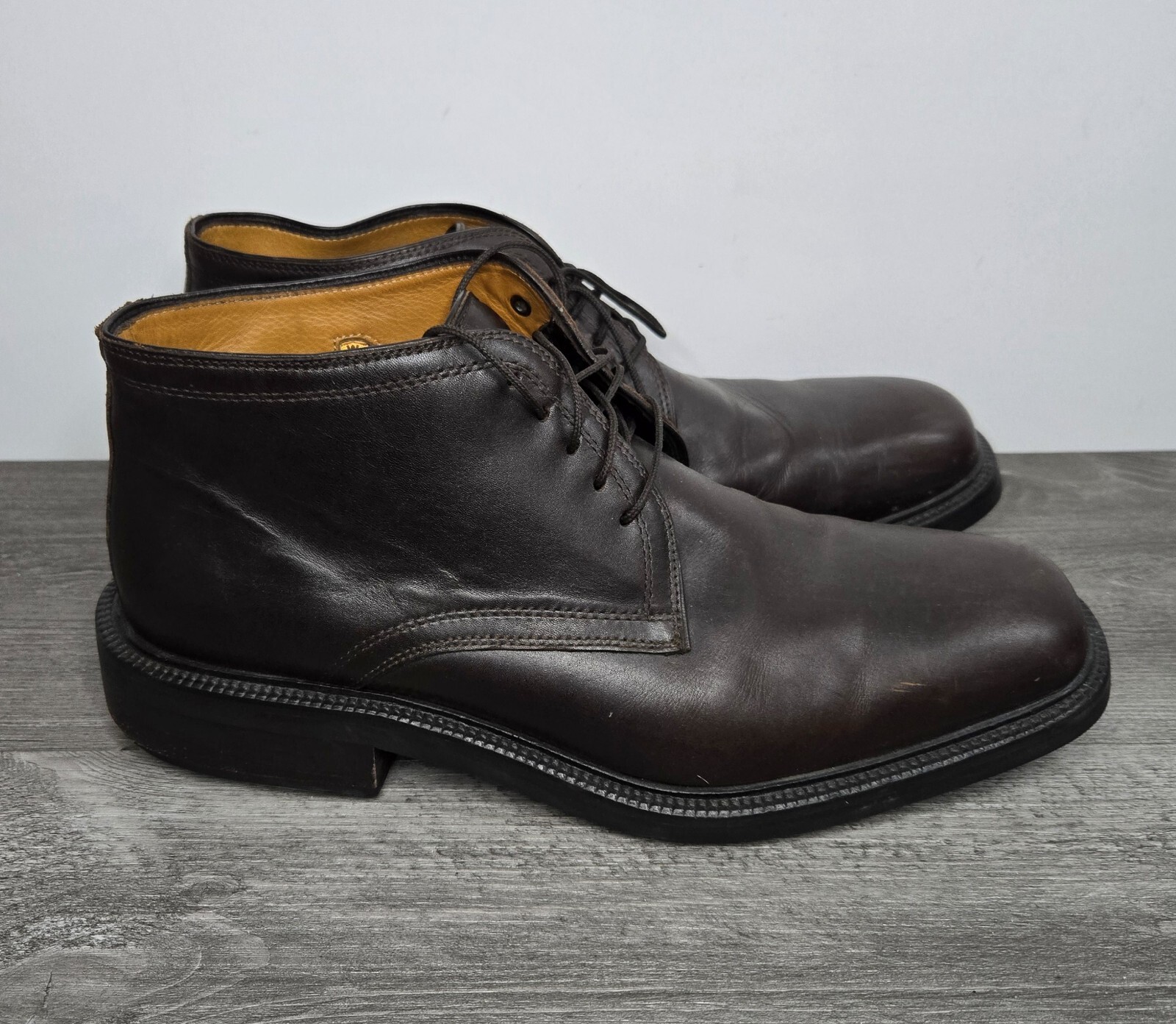 SAOLA Scarpe eleganti Cole Haan marrone marrone marrone Oxford pelle stringate suola gomma uomo taglia 9 5 M