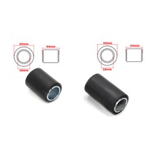 Paar Buchse Hülse für Schwinge hinten Typ kurz + lang für MZ TS ETZ 250 251 301