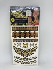 1 Sheet JA-RU Metallic Tattoos Temporary Waterproof Looks Like Jewelry