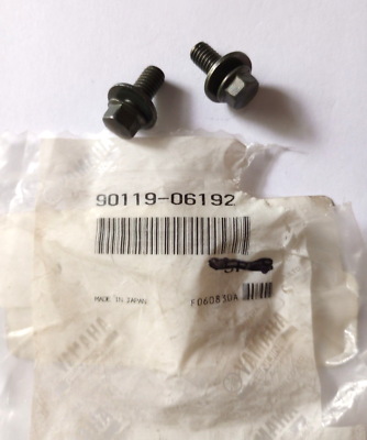 Yamaha Bolt With Washer NOS 90119-06192 Qty. 2 (L-6234) | eBay