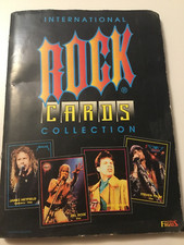 Juego de colección de tarjetas de rock ULTRA FIGUS 1994 ÁLBUM COMPLETO Nirvana, Metallica, etc.
