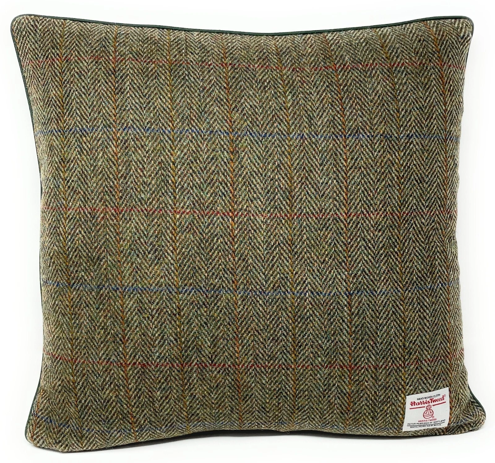 Harris Tweed Green Herringbone Double Sided Cushion Cover Takes 18in Insert
Opens in a new window or