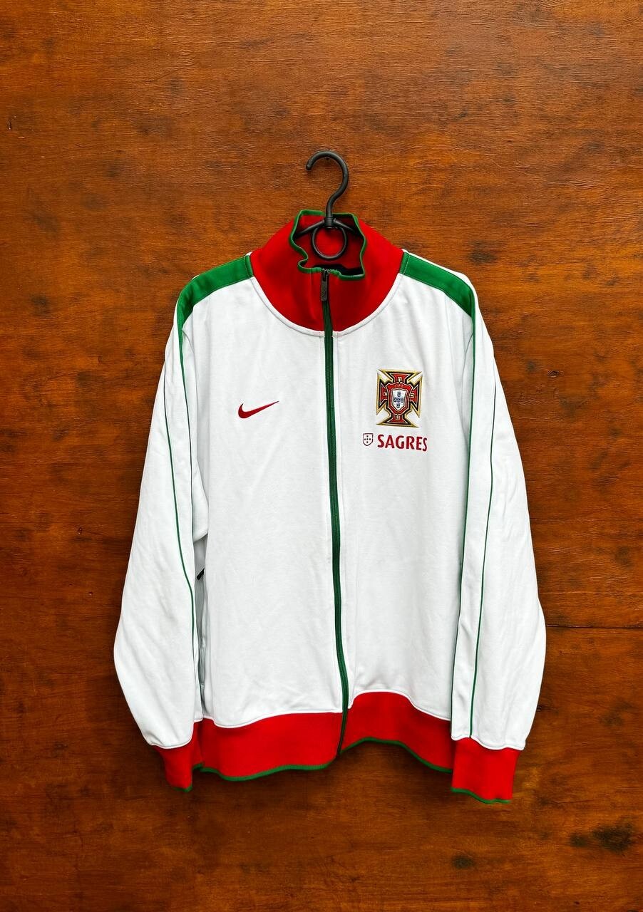 SACAI X NIKE GIACCA CALCIO PISTA NAZIONALE PORTOGALLO 2010 2011 NIKE TAGLIA XL ADULTO