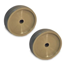 (2) Fits For Kirby 132067, 518 Dual Upright Vacuum Green Wheels