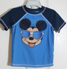 Boys Disney Mickey Mouse Rash Guard Size 2 Toddler