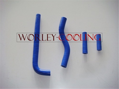 Blue silicone radiator hose for YAMAHA WR250F 2001-2006 2002 2003 2004 2005 new - Picture 5 of 12