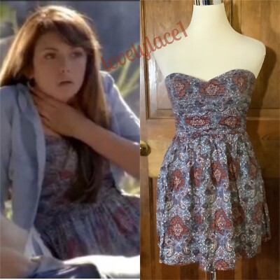 elena gilbert bridesmaid dress Elena Gilbert Blue Formal Prom Dress The Vampire Diaries Costume   LausenCrafts