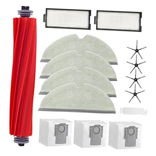 Vacuum Accessories Replacement for Roborock Q7+ Reusable Hard Floor Expert Set1