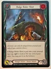 Flesh And Blood Arcane Rising Ridge Rider Shot (Red) ARC063 Unlimited NM/M