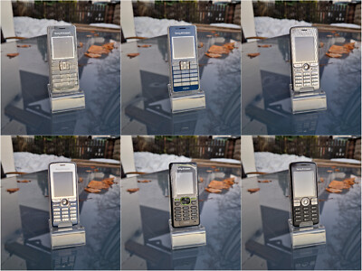 6 Sony Ericsson Prototyp - Rarität : K200, K220, K310, K330, K510 @ 35  / stk