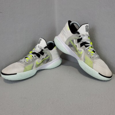 Nike Shoes Men's 9 Kyrie Flytrap 5 White Volt Basketball Sneakers CZ4100-101