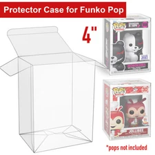 Lot 5 20 50 100 For Funko Pop Protector Cases 4" inch Vinyl Figures Collectibles