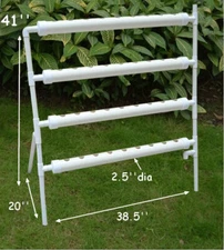 Hydroponic Site Grow Kit 36 Ebb and Flow Deep Water Culture Garden With Pump