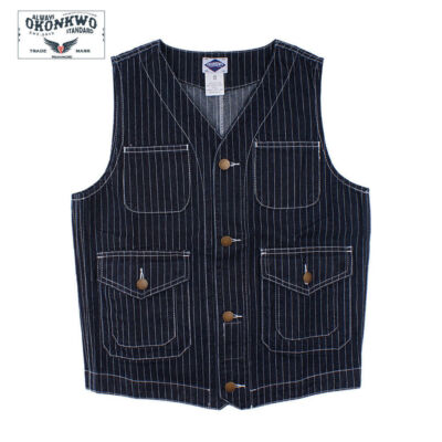 X*X様 INDIGO STRIPE WAIST COAT”MADE IN IT s-l400.jpg