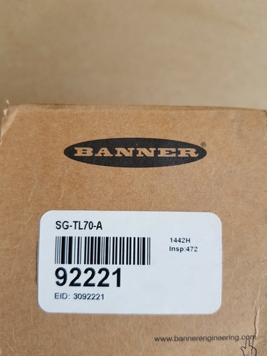 Banner Engineering SG-TL70-A/SGTL70A (Brandneu) - Bild 2 von 5