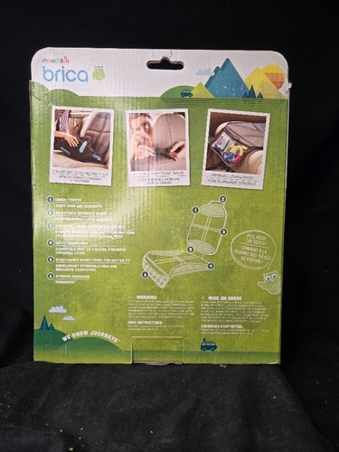 Munchkin Brica Seat Guardian Child Car Seat Protector Includes Storage Pocket - Picture 3 of 4