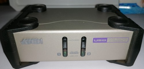 Aten 2-Port PS/2-USB KVM Switch Model CS82U wie neu