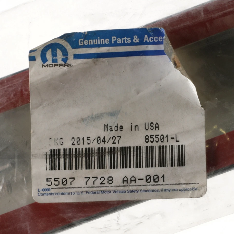 DODGE RAM 1500 2500 3500 4500 5500 PUERTA DELANTERA IZQUIERDA MOLDURA OEM MOPAR 55077728AA Foto 3 de 3