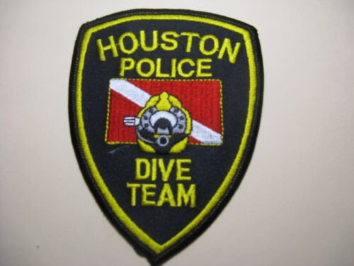 Houston Police Dive Team Texas collectable patch full size