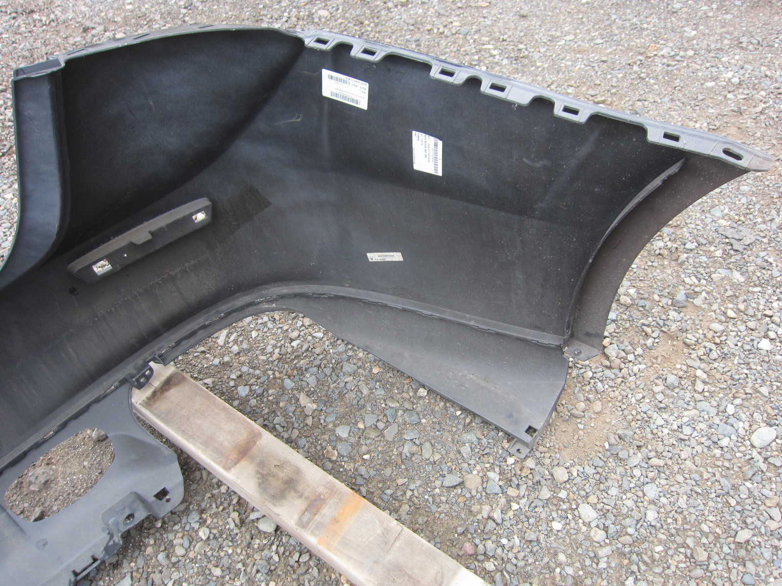Maserati Ghibli - Rear Bumper. Black / USED - 673004365 , 2014-17