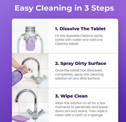Drclean Spray Oven Cleaner,Dr Clean Spray Cleaner For Ovens Nuroclean Spray NEW - Picture 4 of 12