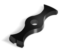 Tre Spade Piastrina per insaccare per Tritacarne TC 32 3 F13291 piastra - Rotex