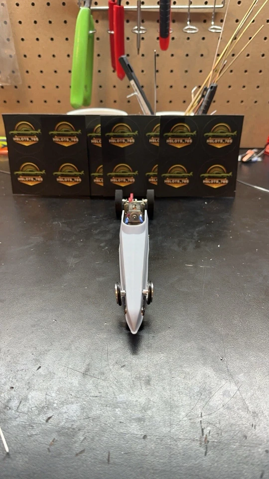 Chasis corto Hammer Dragster escala 1/24 negro nuevo Foto 2 de 4