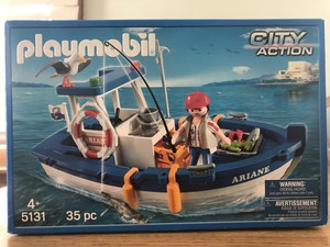 playmobil fishing boat