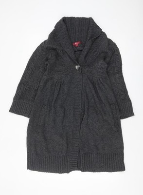 Strickjacke Pullover Damen UK Größe M Monsoon Grau