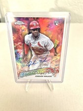 2023 Topps Chrome - Jordan Walker RC Future Stars Autograph /99 #FSA-JW