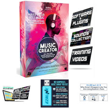 Music Software Bundle DAW VST Plugins Sounds for Mac Windows PC