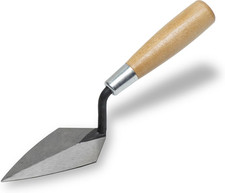 Archaeology Pointing Trowel, 4 X 2 Inch London Pattern Blade, High Carbon Steel,