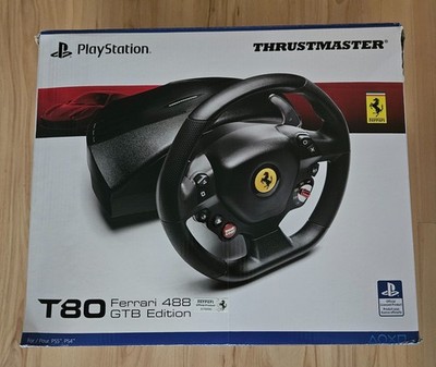 Thrustmaster T80 Ferrari 488 GTB Edition Lenkrad & Pedale Set OVP