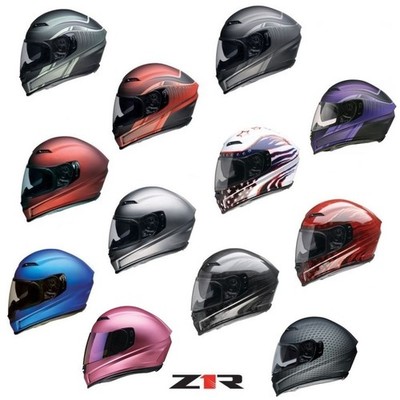 Z1R Jackal Full Face Street Motorcycle Helmet - Pick Size & Color