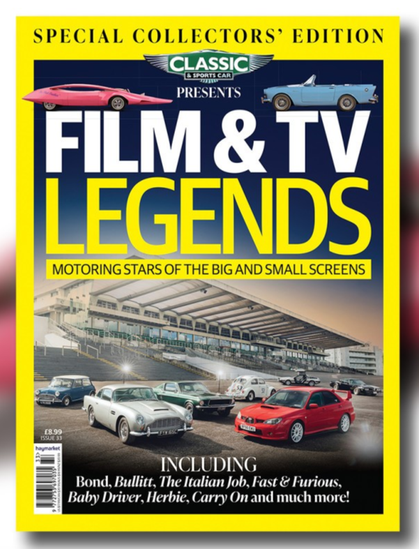 CLASSIC & SPORTS CAR MAGAZINE PRESENTS FILM & TV LEGENDS ~ NEW ~