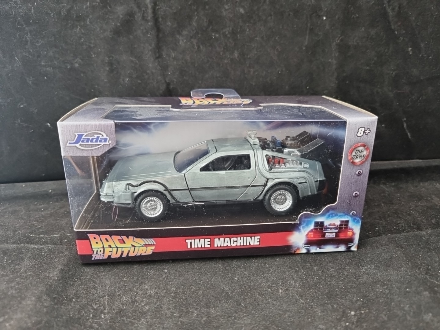 Jada Hollywood Rides Back To The Future Delorean Time Machine 1:32 Diecast Car
