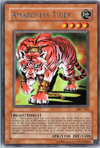 Amazoness Tiger MFC-063 card