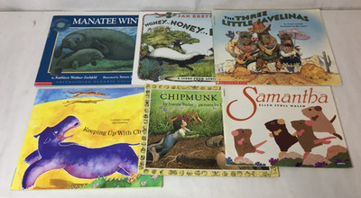 Lot of 6 Kids Picture Books - Nature Animals Outside Natural World Earth Science