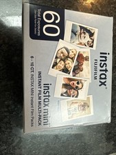 Fujifilm - instax mini 60 Total Exposures Instant Film Multi Pack - White