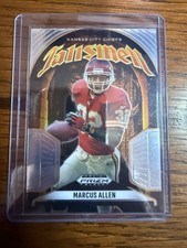 2025 Panini Prizm Black Talismen Marcus Allen #10 Kansas City Chiefs Football