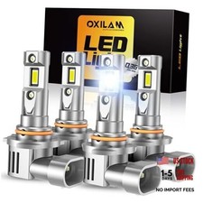 9005 9006 LED Bulb Combo HB-3 HB-4 Bulbs, 70000LM 120W, 9005 9006 Upgraded