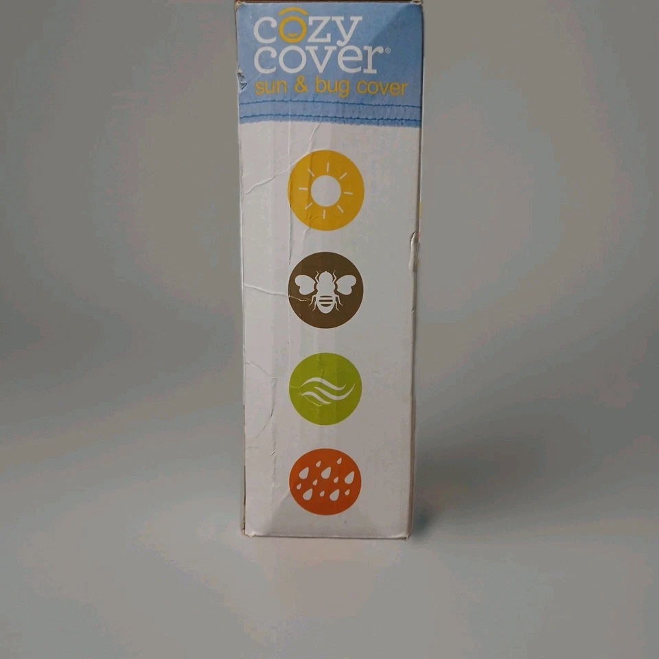 Acogedora cubierta para sol e insectos cubierta para portabebés Foto 2 de 4