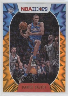 2020-21 Panini NBA Hoops Orange Explosion 13/25 Darius Bazley #18 0c6