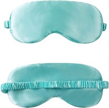 Soft Silky Sleep Eye Mask, Light Blocking Cover for Women  Men, Travel