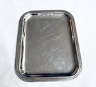 Christofle France Albi Silverplate Tray 10.25”x 8" No Mono